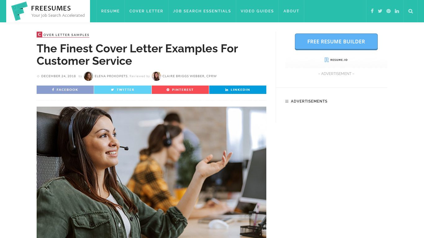 The Finest Cover Letter Examples For Customer Service
